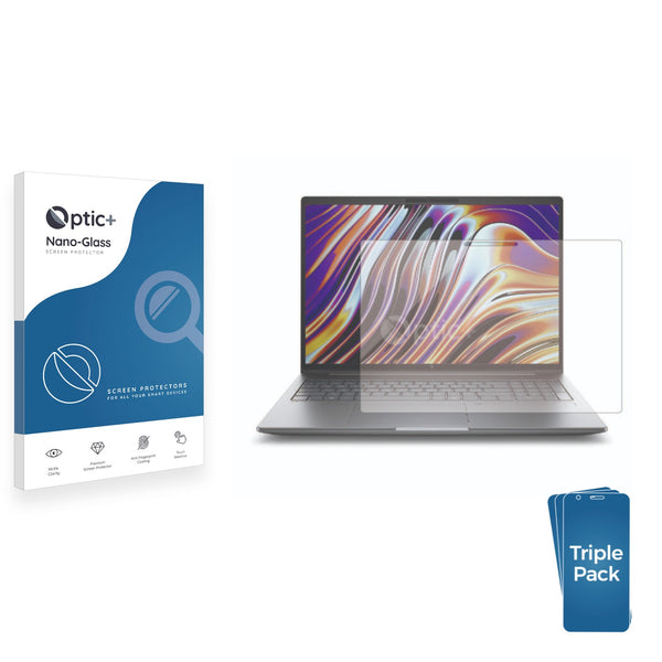 3-pack of Nano Glass screen protectors for HP ZBook Power 16 G11