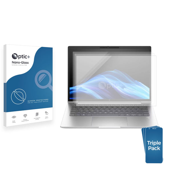 3-pack of Nano Glass screen protectors for HP EliteBook 6 G1i 14"