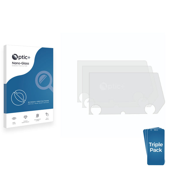 3-pack of Nano Glass screen protectors for Lexus RX 450h+ 2025