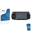 3pk Optic+ Nano Glass Screen Protectors for Sony PSP 1000