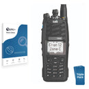 3pk Optic+ Nano Glass Screen Protectors for Tait DMR Multiband TP9700