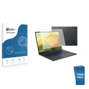 3pk Optic+ Nano Glass Screen Protectors for Asus ZenBook 14X OLED UX3404