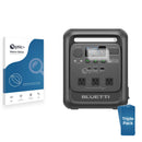 3-pack of Nano Glass screen protectors for Bluetti Elite 400