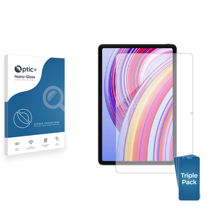 3-pack of Nano Glass screen protectors for Xiaomi Redmi Pad Pro 5G