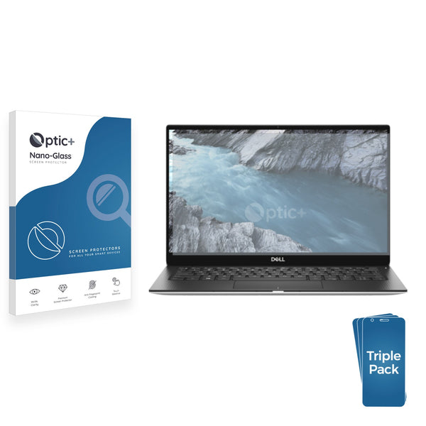 3pk Optic+ Nano Glass Screen Protectors for Dell XPS 13 9310 2-in-1