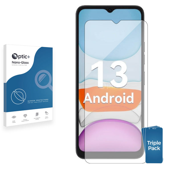 3pk Optic+ Nano Glass Screen Protectors for Umidigi G2