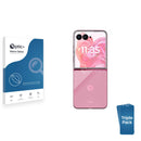 3pk of Nano Glass rear protectors for Motorola Razr 50