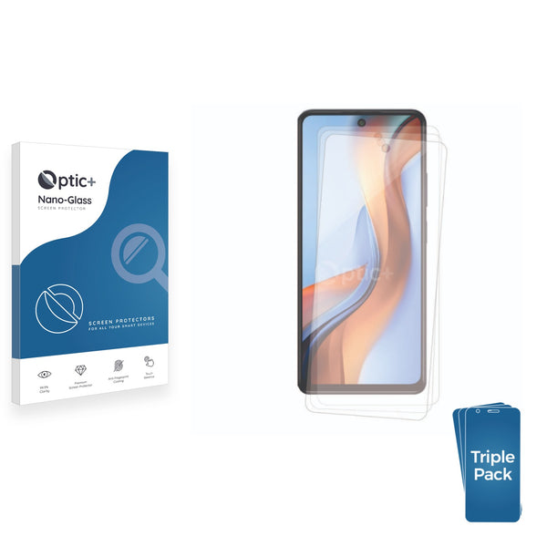 3-pack of Nano Glass screen protectors for myPhone N23 Plus