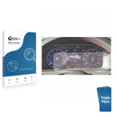 3pk Optic+ Nano Glass Screen Protectors for Volkswagen Golf 7 Facelift (2016-2019) Active Info Display 12.3