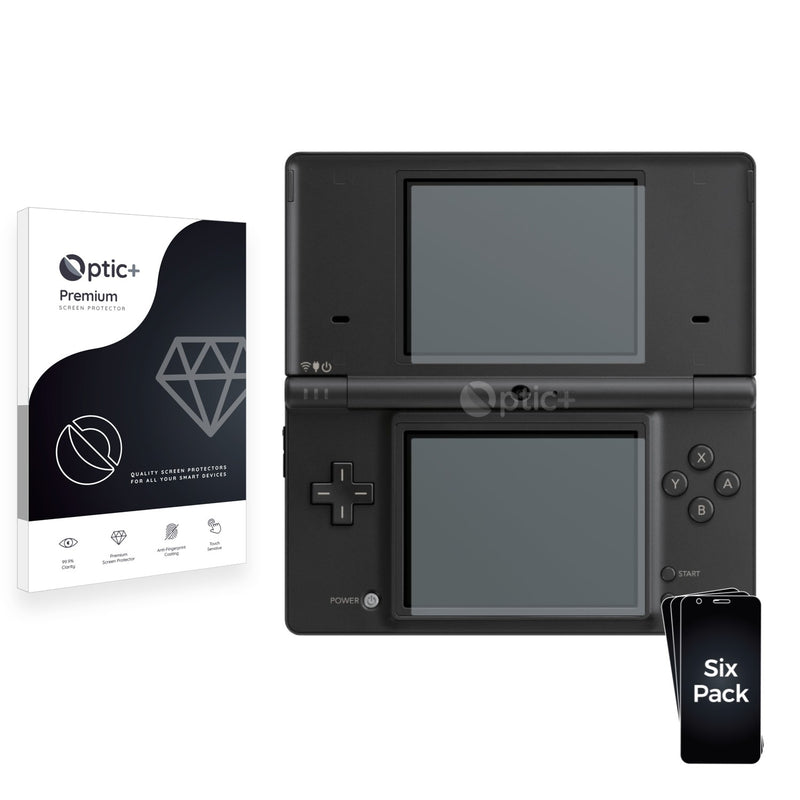 6pk Optic+ Premium Film Screen Protectors for Nintendo DSi