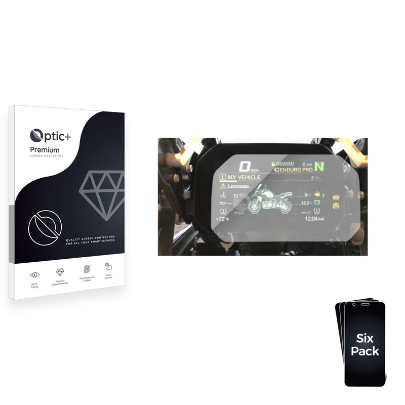 Screen Protector for BMW R1200 GS Rally 2018 Connectivity TFT 6.5