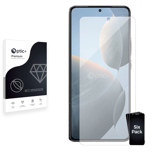 6pk Optic+ Premium Film Screen Protectors for Xiaomi Redmi K70 Pro