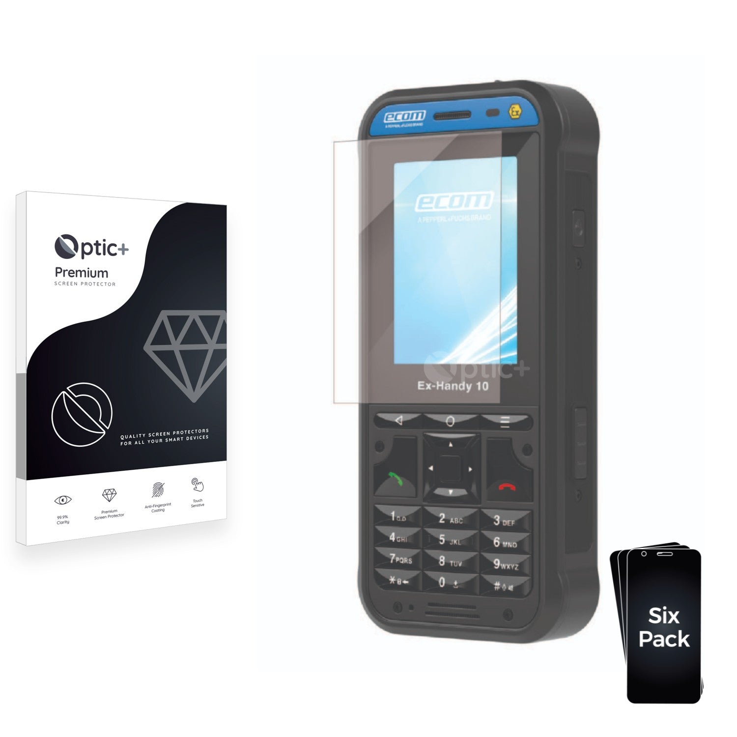 Screen Protectors for Ecom Ex-Handy 10 DZ1 - ScreenShield
