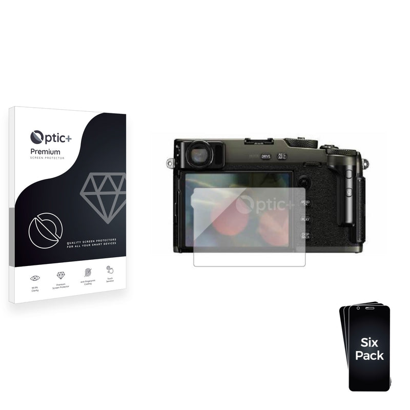 6pk Optic+ Premium Film Screen Protectors for FujiFilm X-Pro3