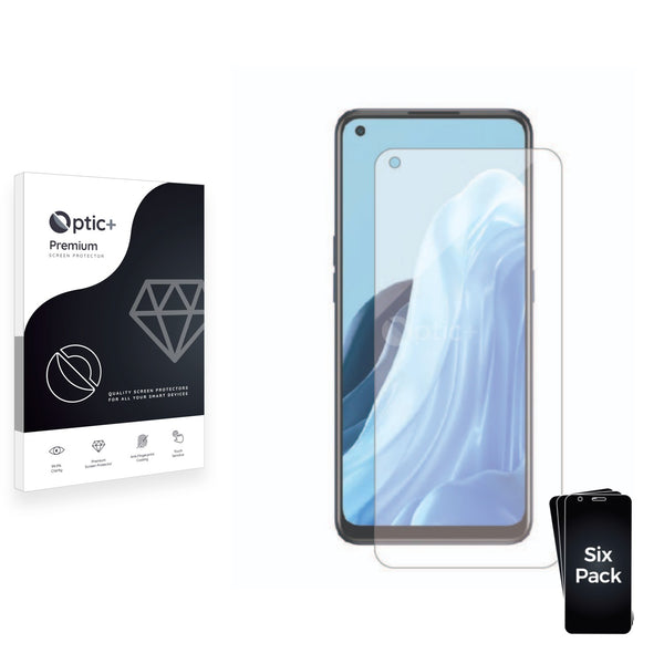 6pk Optic+ Premium Film Screen Protectors for Oppo Find X5 Lite