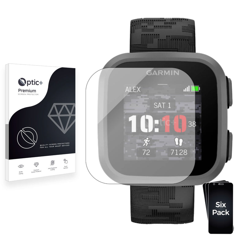 6pk Optic+ Premium Film Screen Protectors for Garmin Bounce