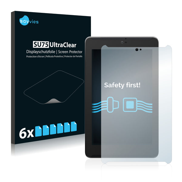 6x Savvies SU75 Screen Protector for Asus FonePad 7 ME372CG