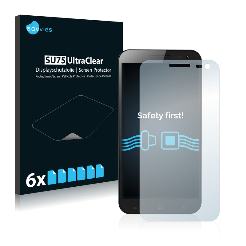 6x Savvies SU75 Screen Protector for Zopo ZP998