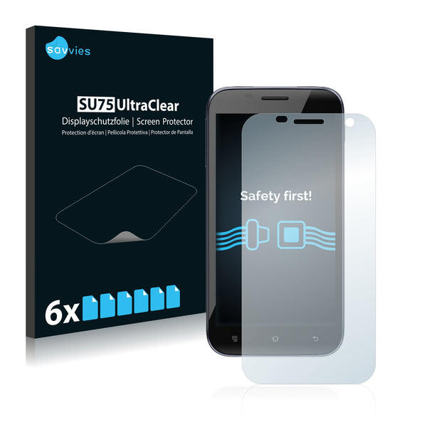 6x Savvies SU75 Screen Protector for Haier W860