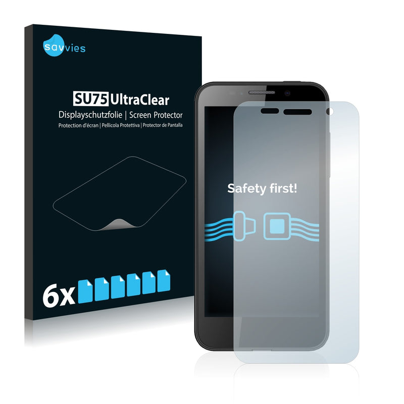 6x Savvies SU75 Screen Protector for Orange Hi 4G