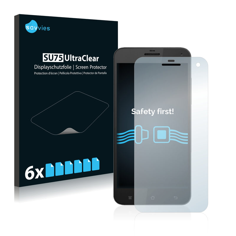 6x Savvies SU75 Screen Protector for Gigabyte GSmart Guru G1