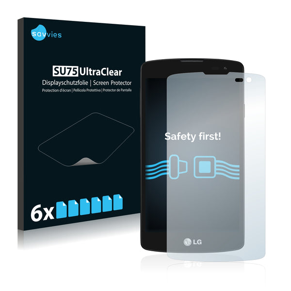 6x Savvies SU75 Screen Protector for LG F60