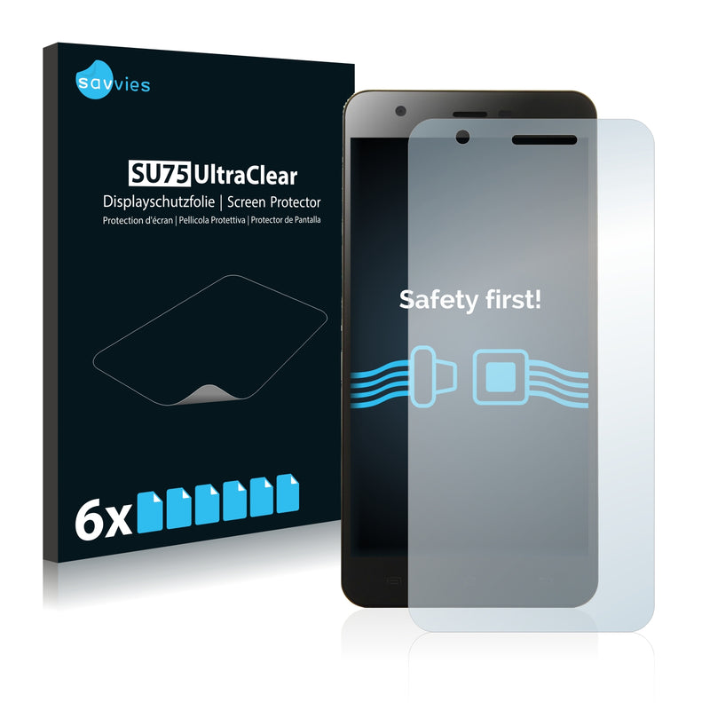 6x Savvies SU75 Screen Protector for Jiayu S3 Pro