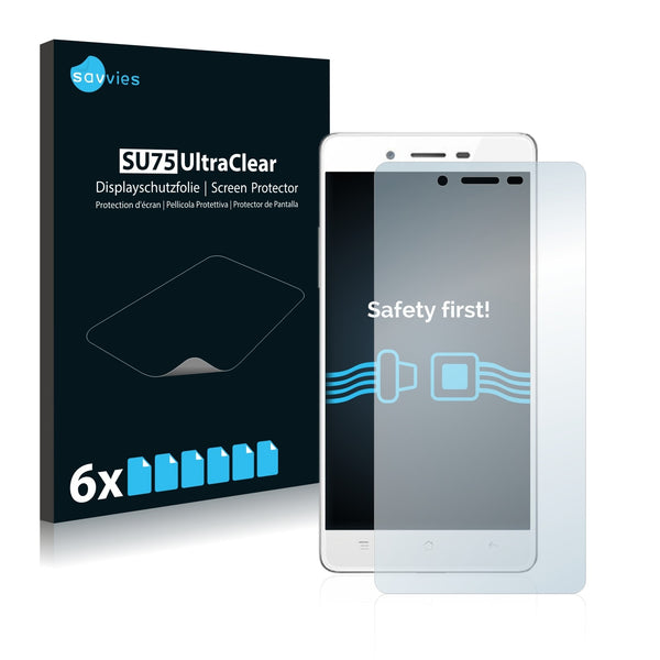 6x Savvies SU75 Screen Protector for Oppo Mirror 5s