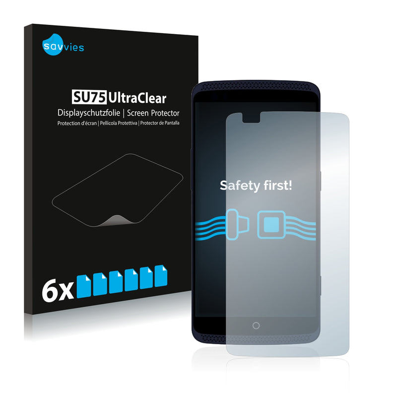 6x Savvies SU75 Screen Protector for ZTE Axon Elite