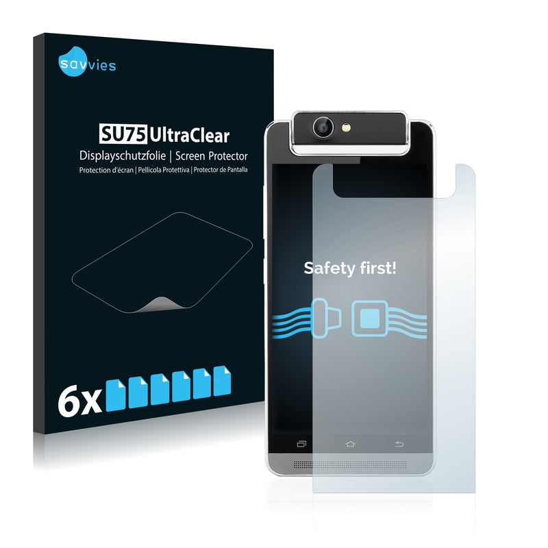 6x Savvies SU75 Screen Protector for Timmy M9