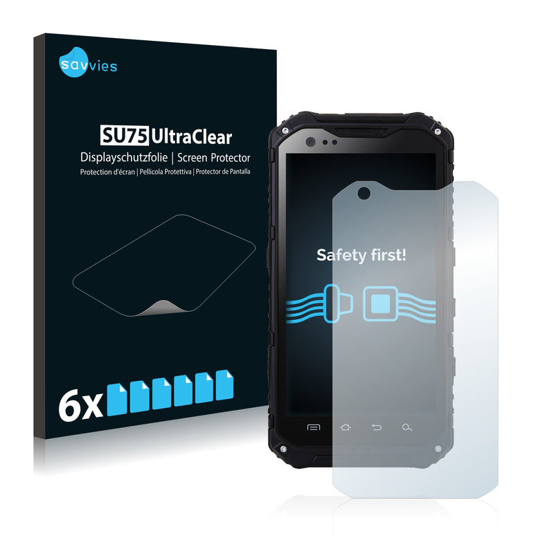 6x Savvies SU75 Screen Protector for Bestore A9