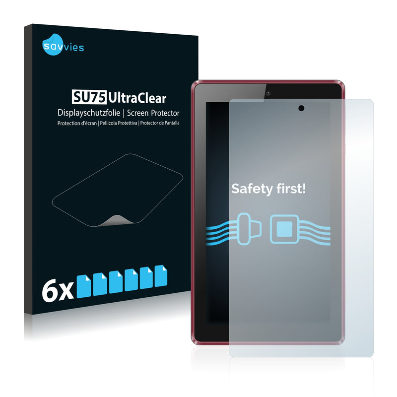 6x Savvies SU75 Screen Protector for Hisense Sero 7