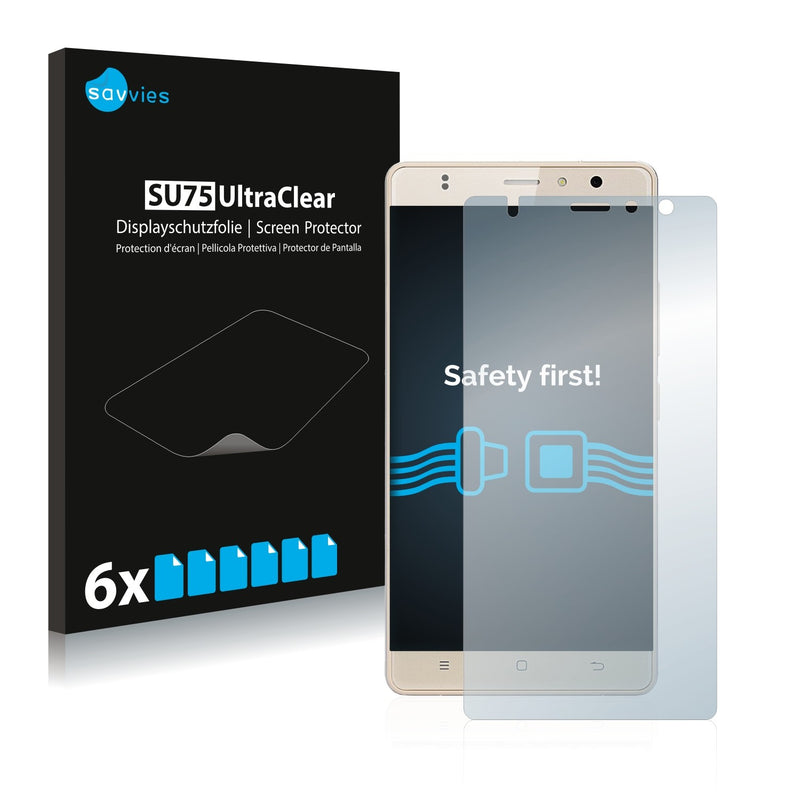 6x Savvies SU75 Screen Protector for Timmy M20 Pro