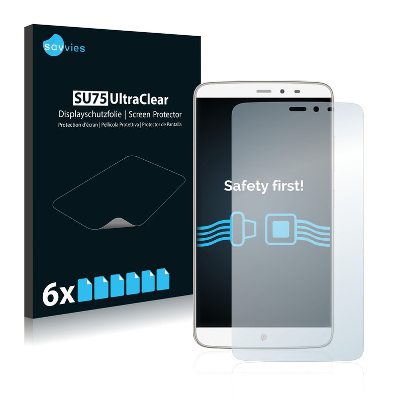 6x Savvies SU75 Screen Protector for PPTV King 7