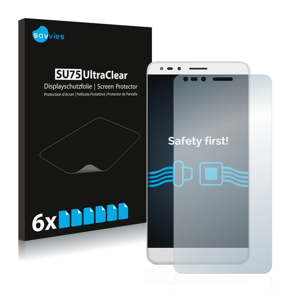 6x Savvies SU75 Screen Protector for Alcatel One Touch Pop 4 (6)