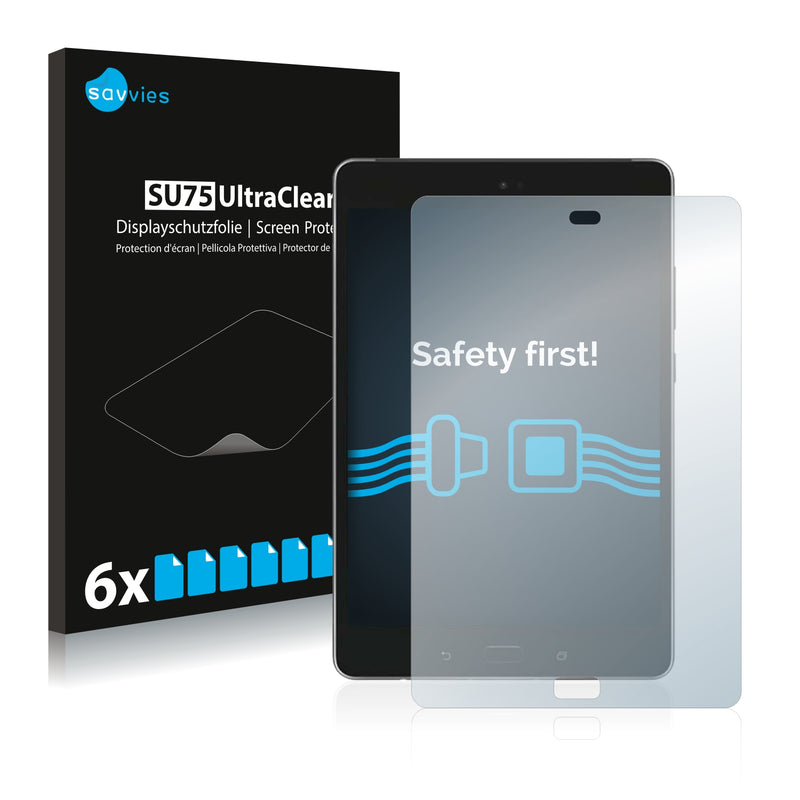 6x Savvies SU75 Screen Protector for Asus ZenPad Z8s