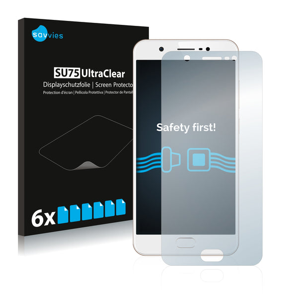 6x Savvies SU75 Screen Protector for Vivo Y69