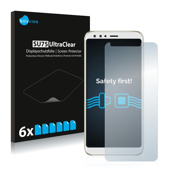 6x Savvies SU75 Screen Protector for Gionee S11