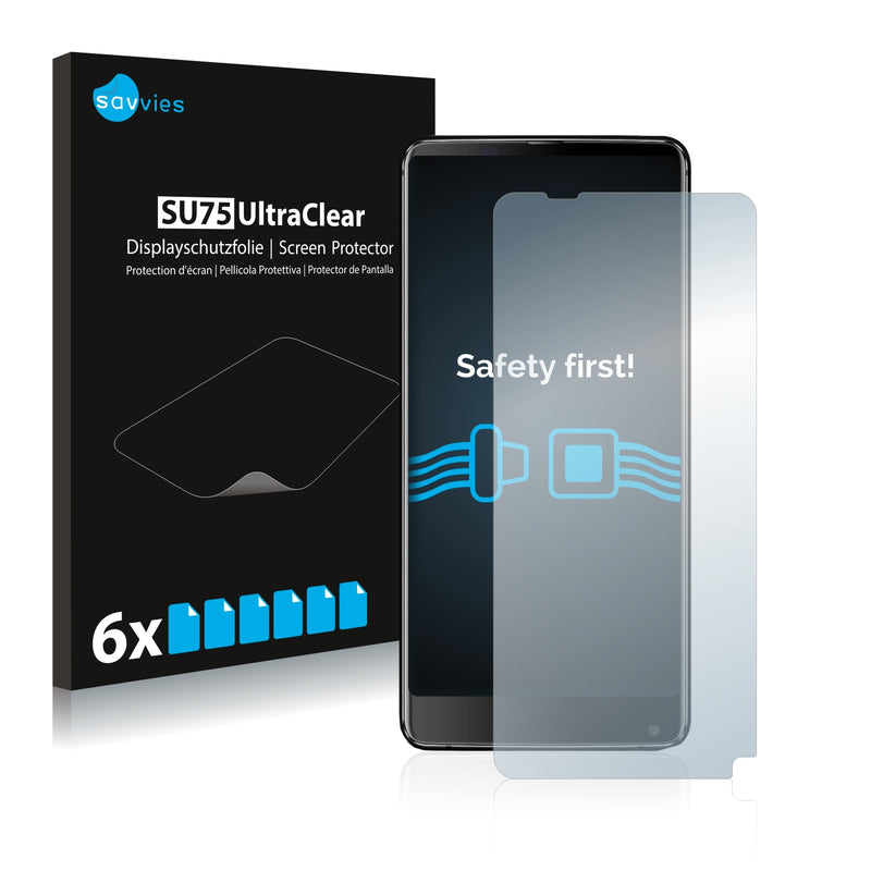 6x Savvies SU75 Screen Protector for VKworld S8