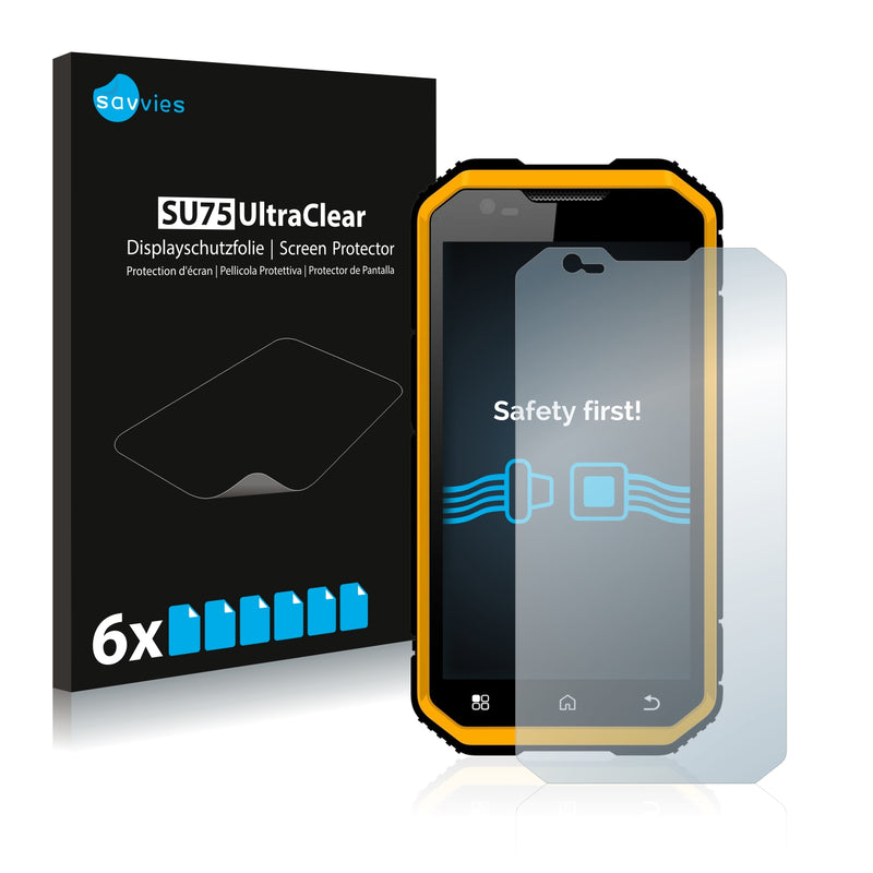 6x Savvies SU75 Screen Protector for MFOX A11