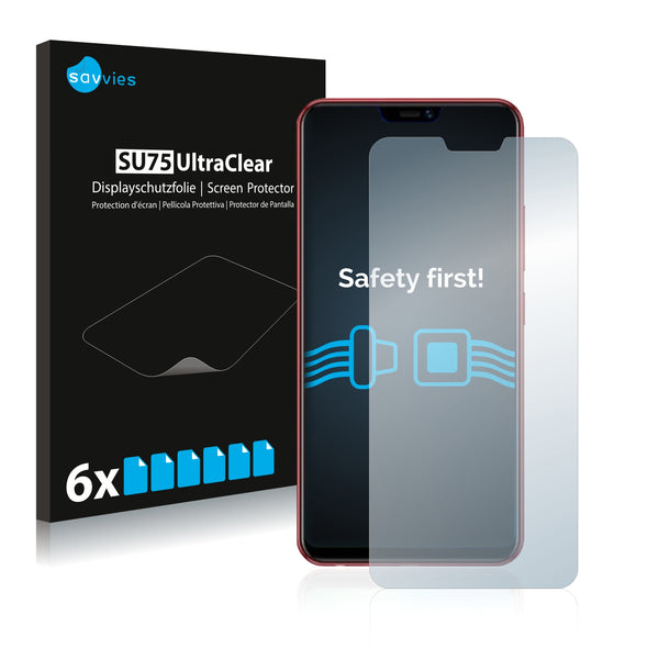 6x Savvies SU75 Screen Protector for Vivo Z1i