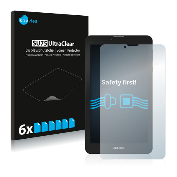 6x Savvies SU75 Screen Protector for Archos Core 70