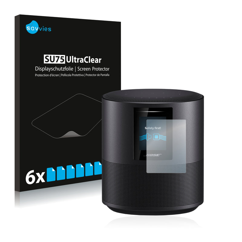 6x Savvies SU75 Screen Protector for Bose Home Speaker 500