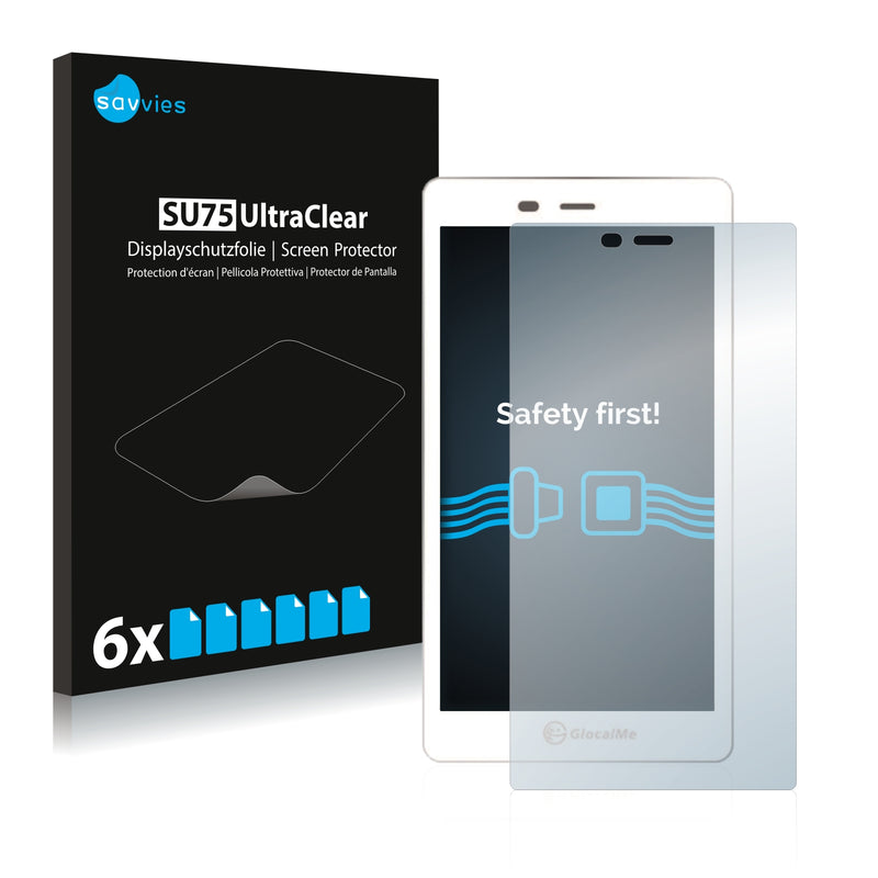 6x Savvies SU75 Screen Protector for GlocalMe G4