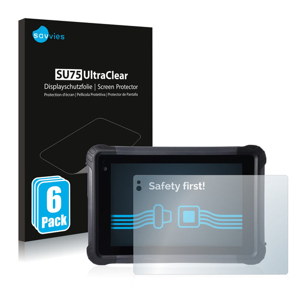 6x Savvies SU75 Screen Protector for Ico imaraTab 7