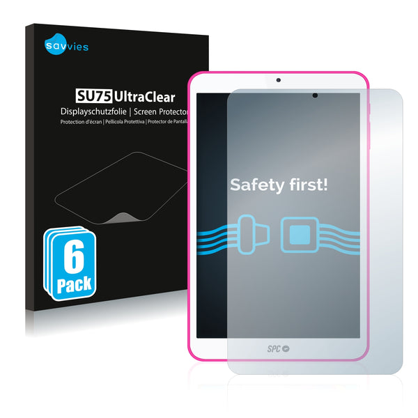 6x Savvies SU75 Screen Protector for SPC Lightyear