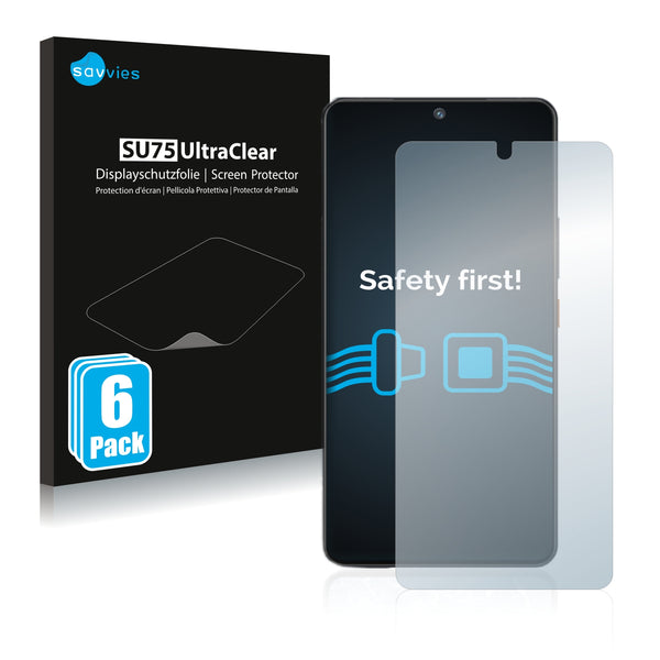 6x Savvies SU75 Screen Protector for Vivo iQOO 9