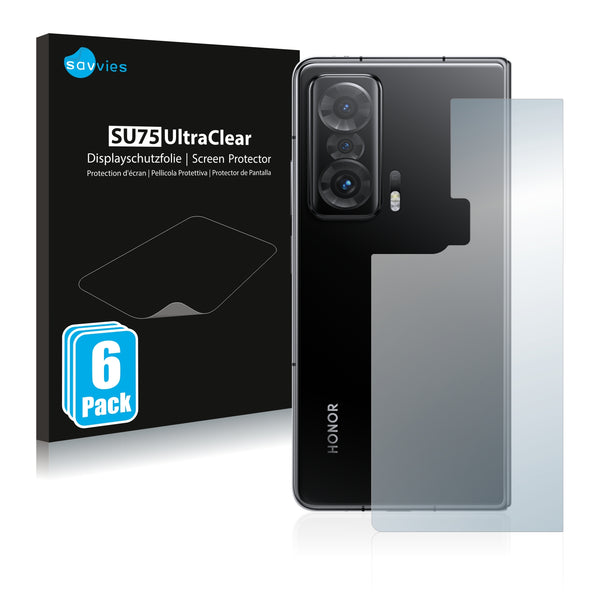 6x Savvies SU75 Screen Protector for Honor Magic V (Back)