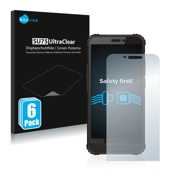 6x Savvies SU75 Screen Protector for GlobeXplorer GPX Pro III