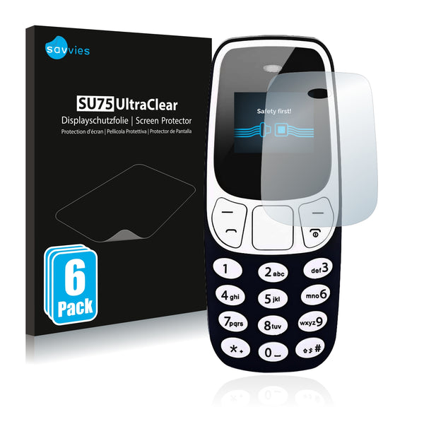 6x Savvies SU75 Screen Protector for L8star BM10